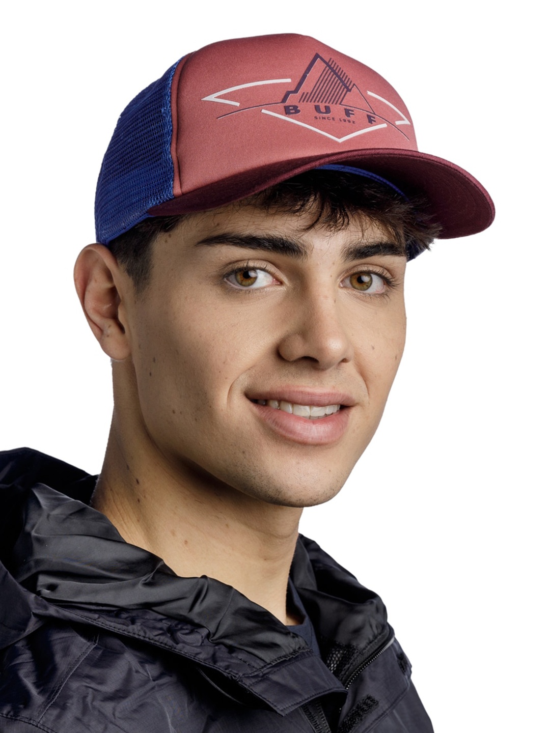 

Original Buff SA Colourblocked Snapback Cap, Red