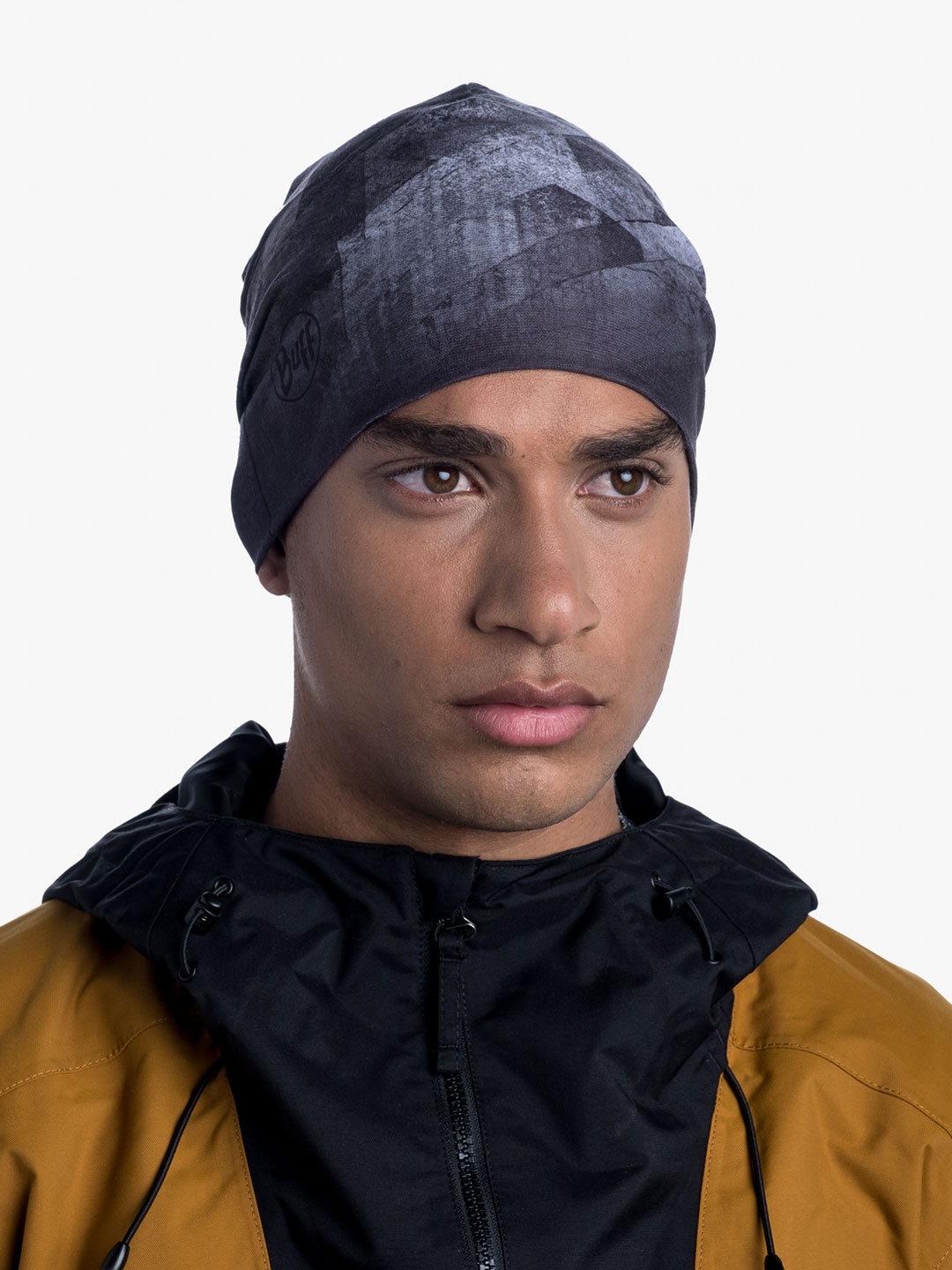 

Original Buff SA Unisex Printed Ecostretch Beanie, Grey