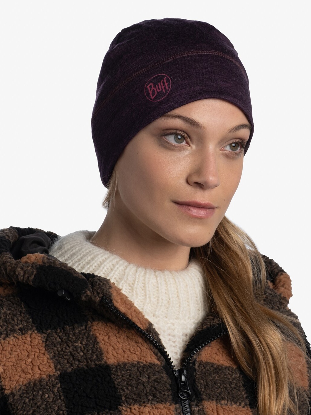 

Original Buff SA Unisex Woollen Beanie, Purple