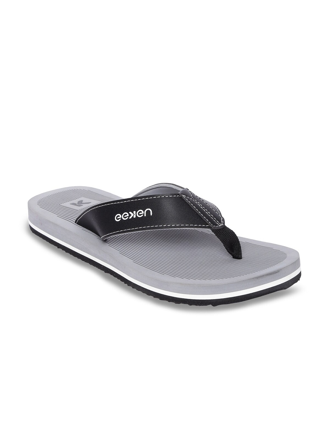 

Paragon Men Lightweight Thong Flip-Flops, Grey
