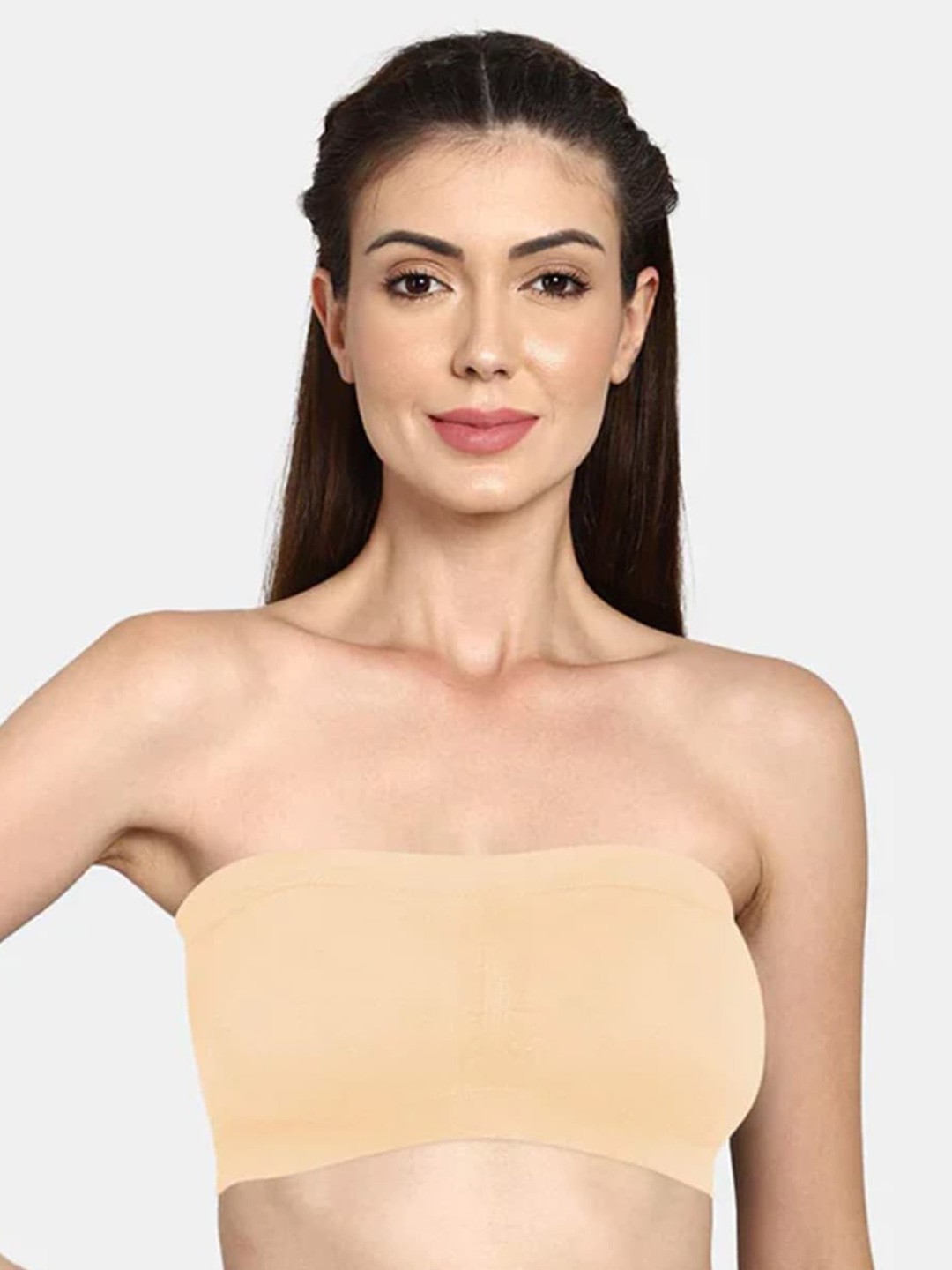 

intimacy LINGERIE Bandeau All Day Comfort Bra Full Coverage Lightly Padded, Nude