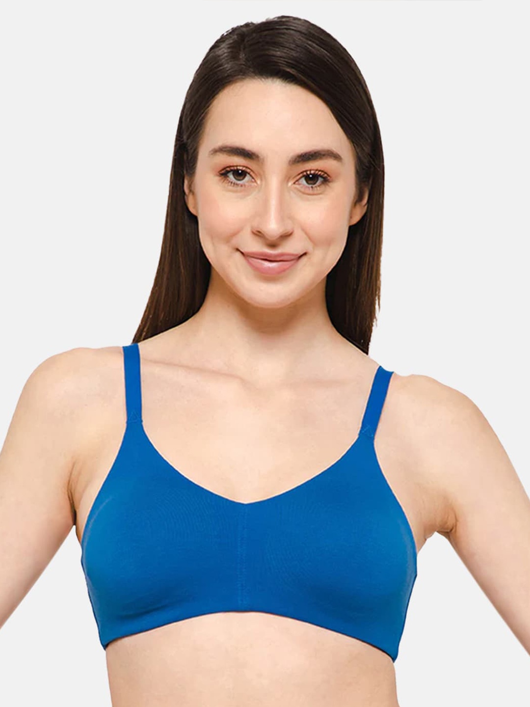 

intimacy LINGERIE Full Coverage Non-Padded Everyday Bra With All Day Comfort, Blue