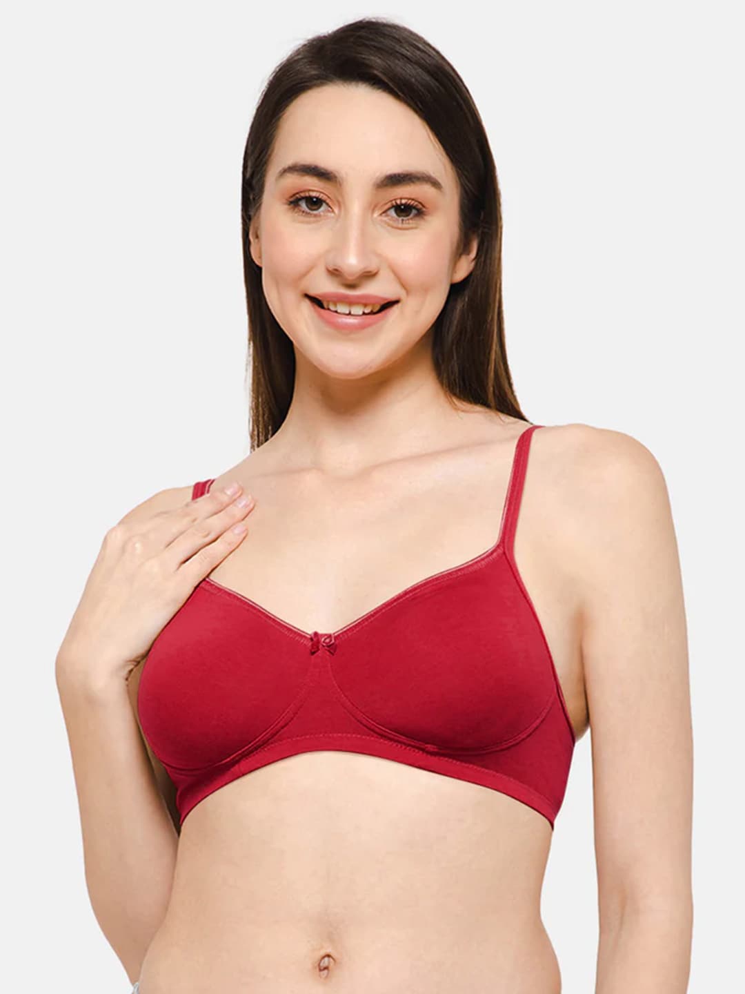 

intimacy LINGERIE All Day Comfort Bra Medium Coverage, Red