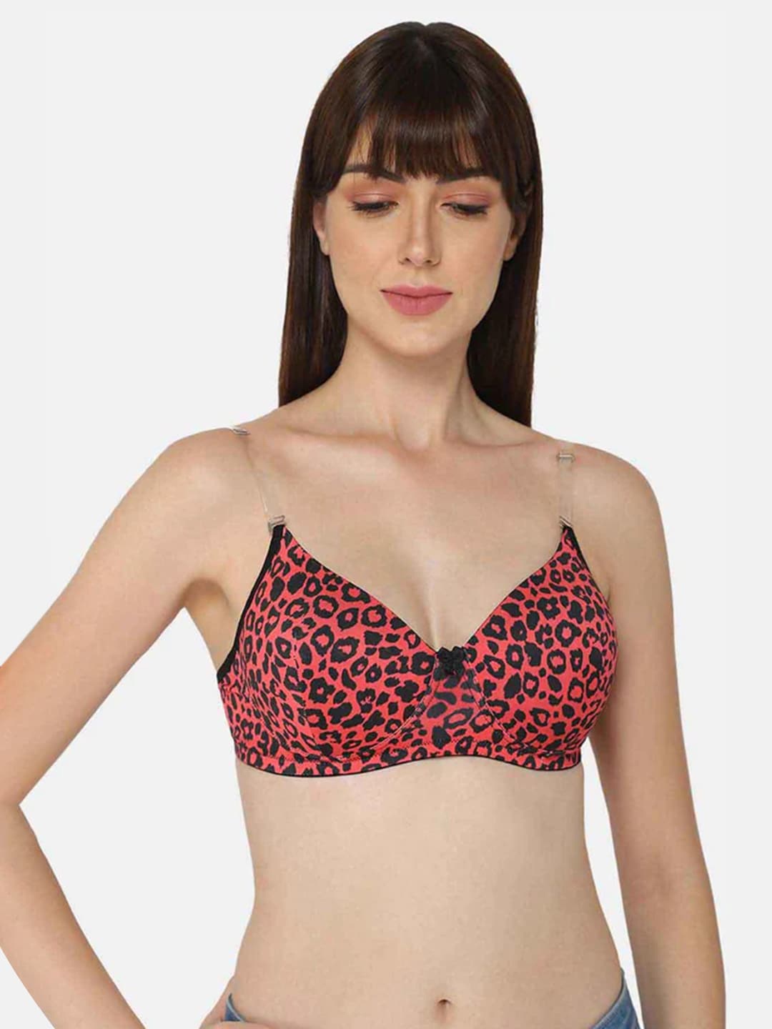 

intimacy LINGERIE Medium Coverage Lightly Padded T-shirt Bra With All Day Comfort, Red