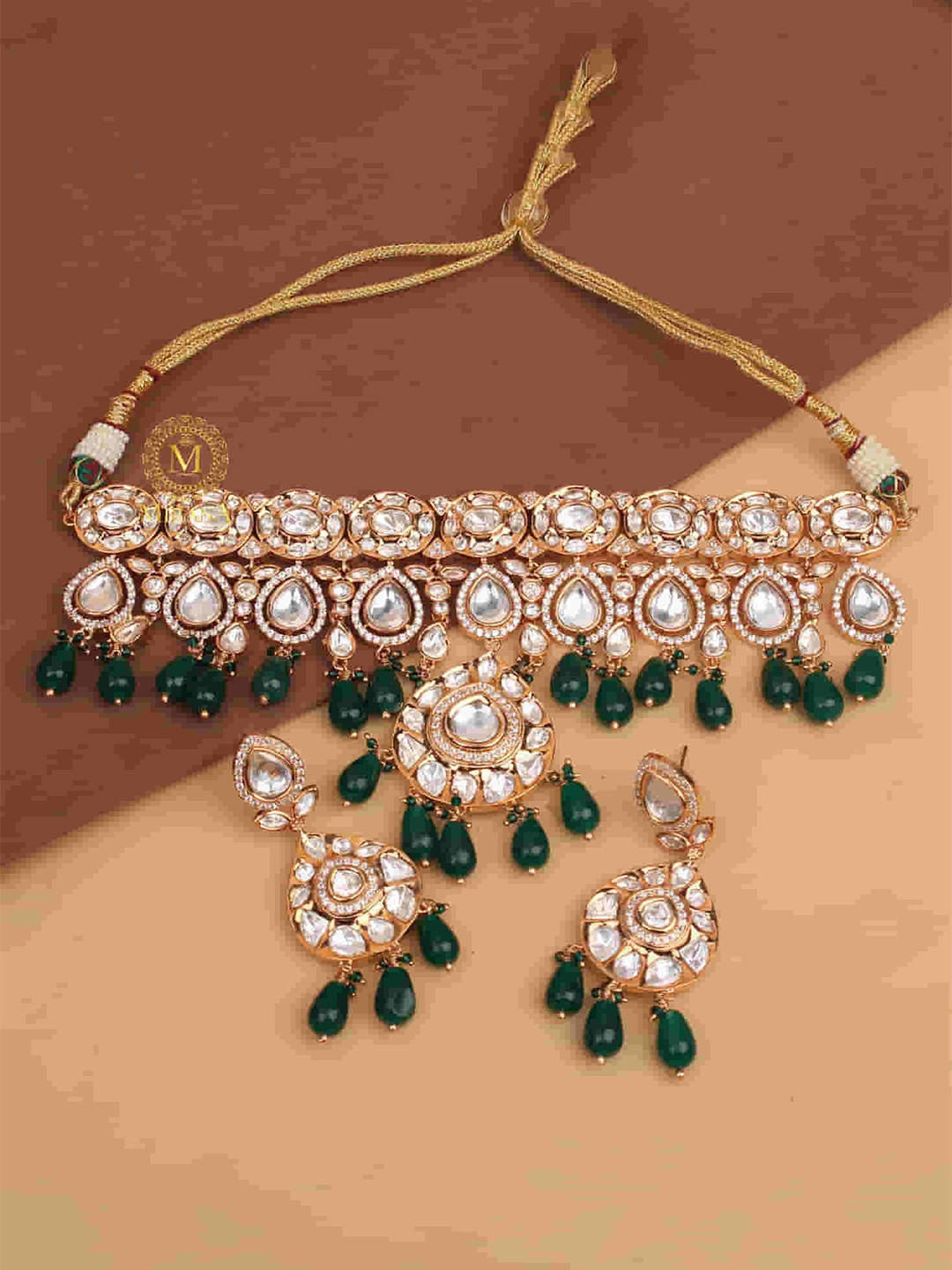 

Mirana Gold-Plated Necklace & Earrings