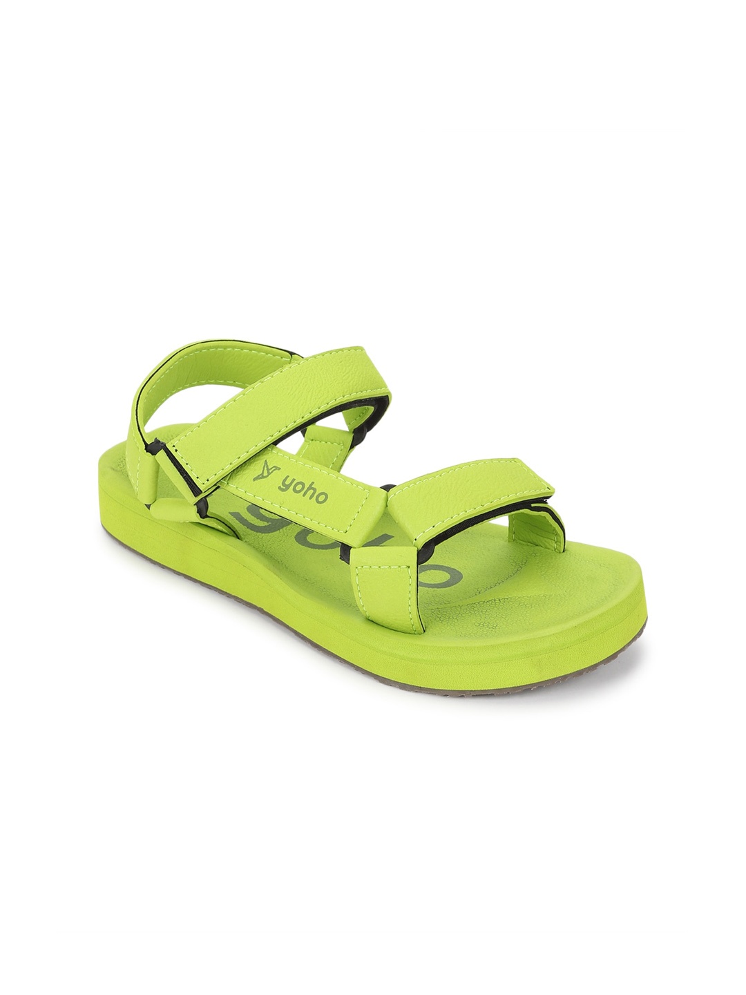 

YOHO Women EVA Sandal Comfortable Lightweight Adjustable Sandal, Lime green