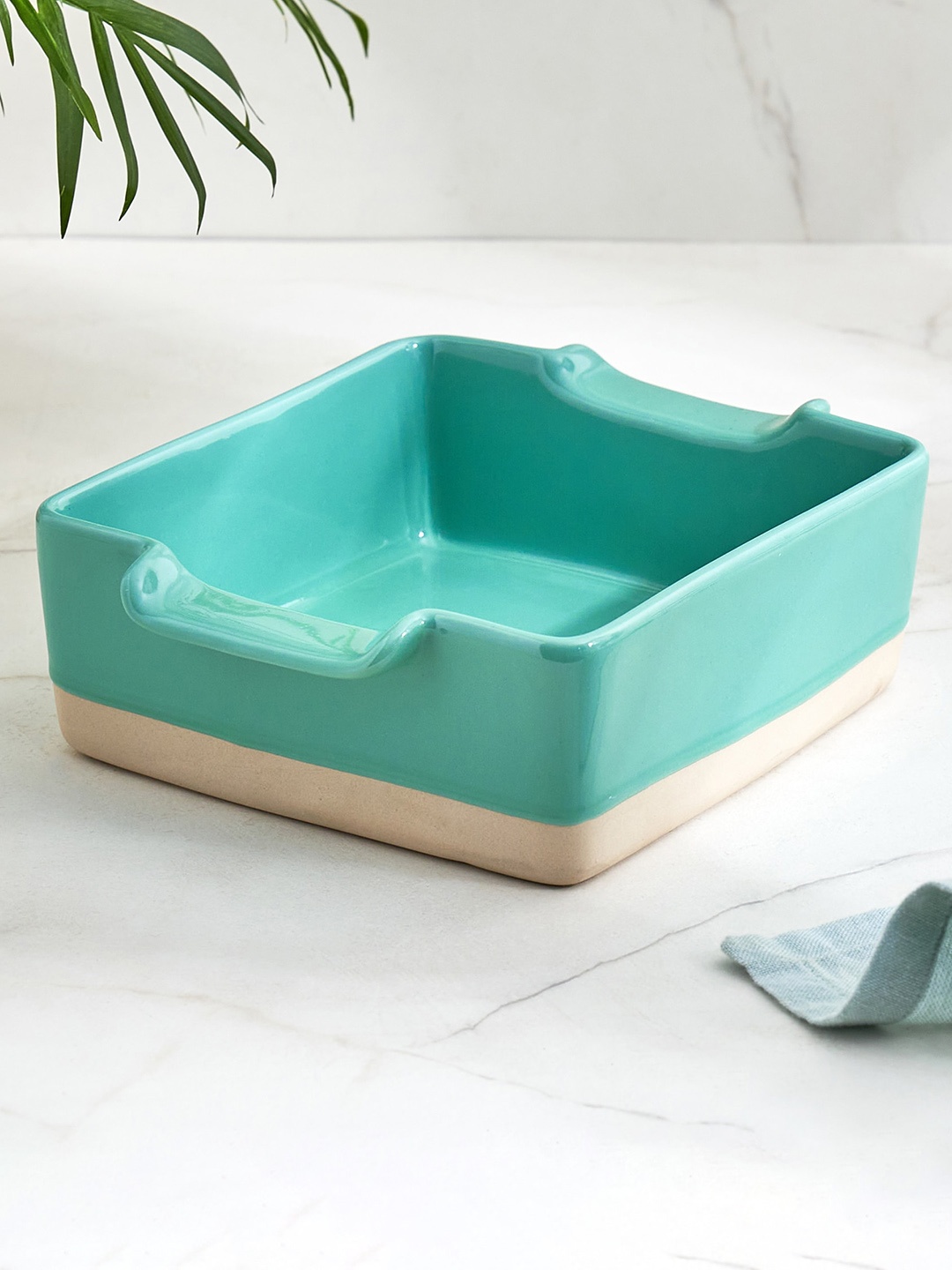 

Home Centre Baker Pride Green Colourblock Stoneware Baking Dish 600ml