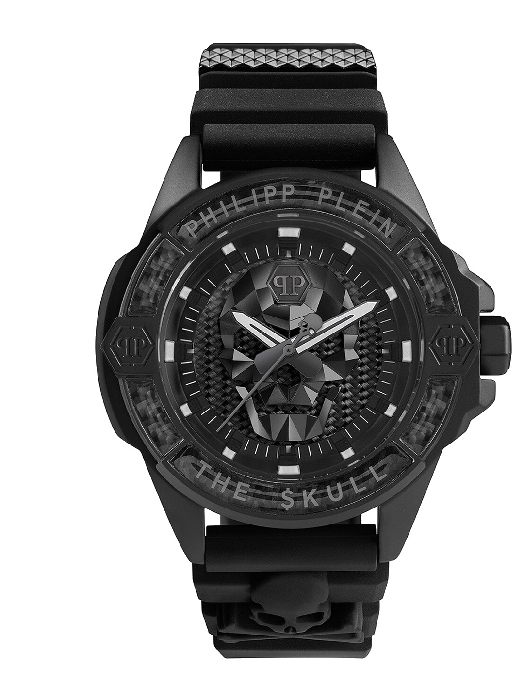 

PHILIPP PLEIN Men Skeleton Dial & Straps Analogue Watch PWAAA2022, Black