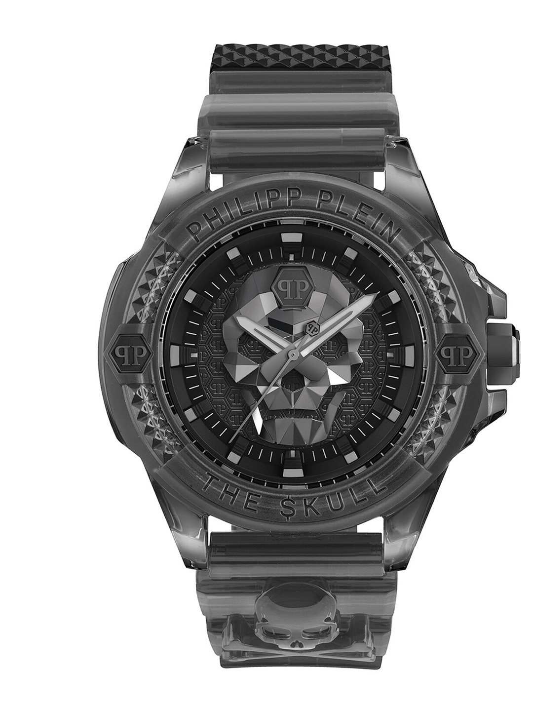 

PHILIPP PLEIN Men textured Dial & Straps Analogue Watch PWWAA0523, Black