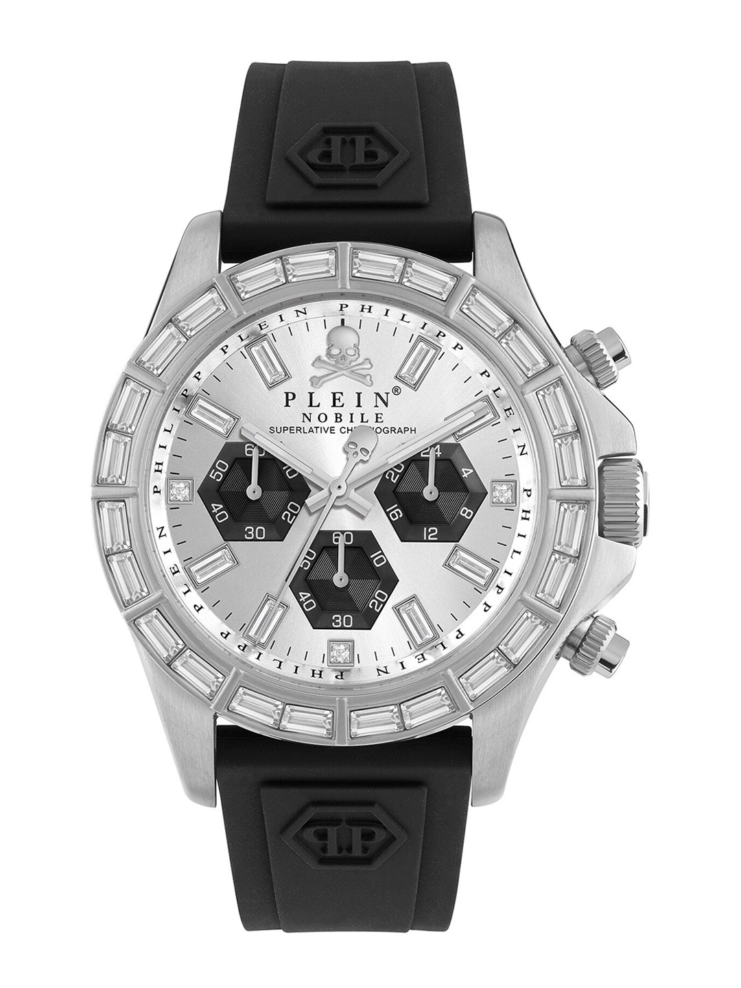 

PHILIPP PLEIN Men Stainless Steel Dial Analogue Watch PWVAA0123, Silver