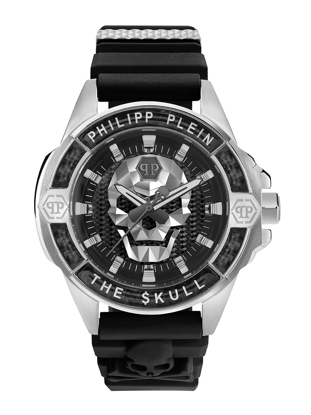 

PHILIPP PLEIN Men Water Resistance Stainless Steel Analogue Watch PWAAA1622, Black