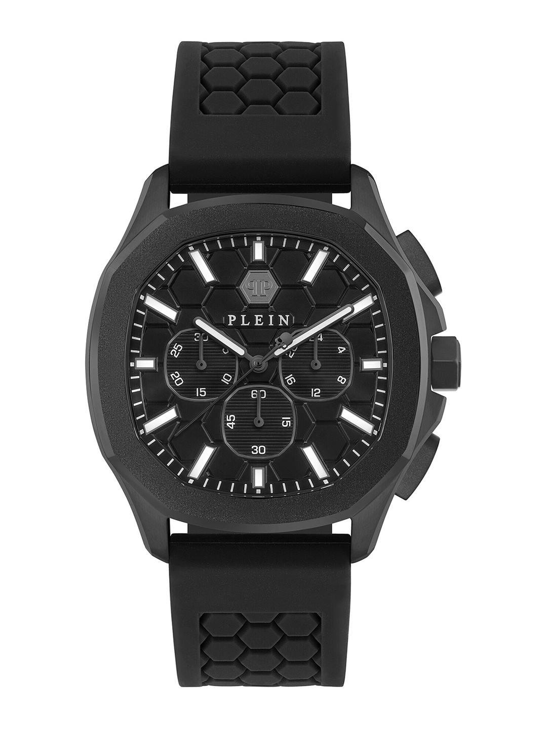 

PHILIPP PLEIN Men Wrap Around Straps Analogue Watch PWSAA0823, Black