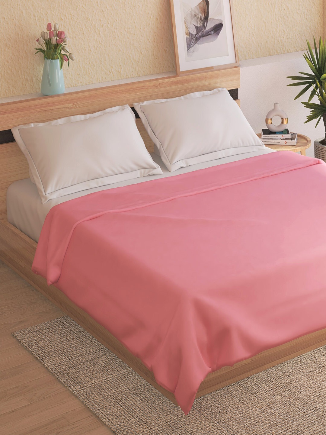 

Home Centre Pink Mild Winter 120 GSM Double Bed Blanket