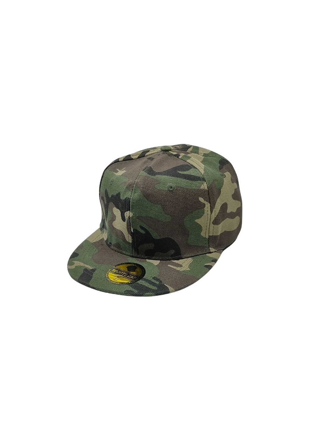 

Zacharias Unisex Printed Snapback Cap, Green