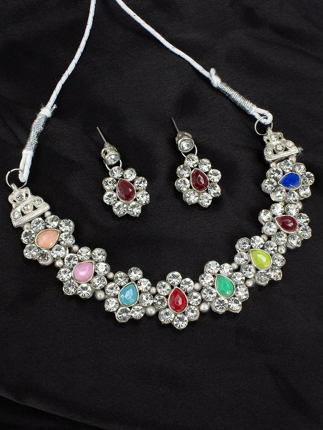 

PRIVIU Silver-Plated Jewellery Set