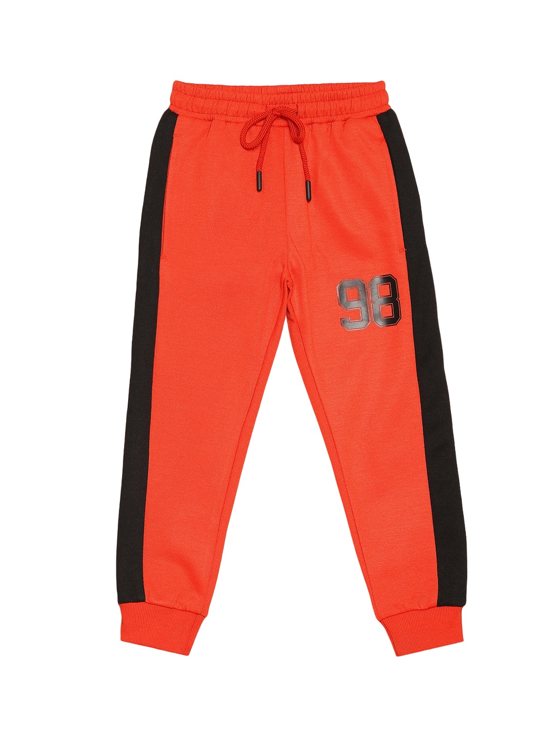 

2Bme Boys Mid Rise Joggers, Orange