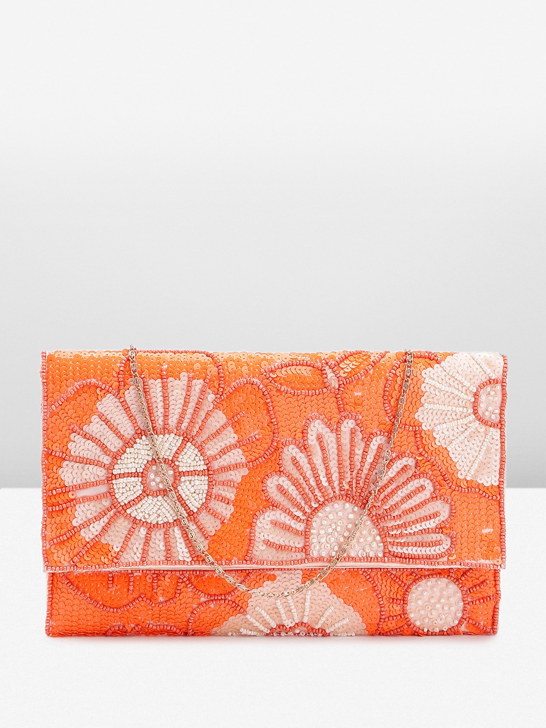 

Anouk Embellished Purse Clutch, Orange