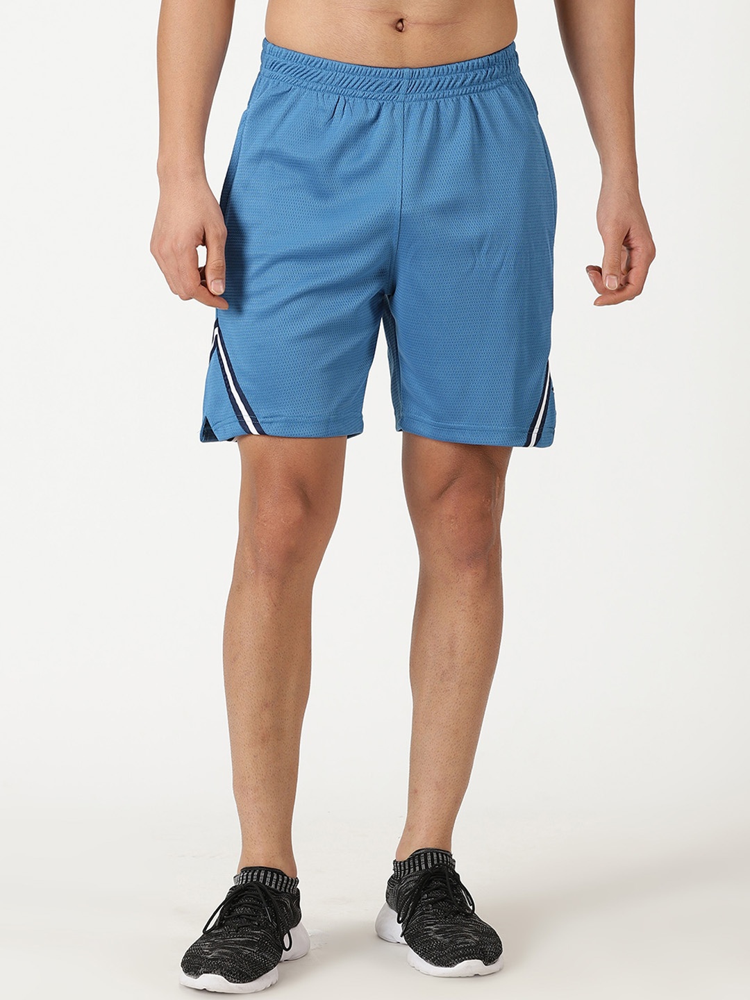 

deb Men Basketball Shorts with Ventilated Fabric, Blue
