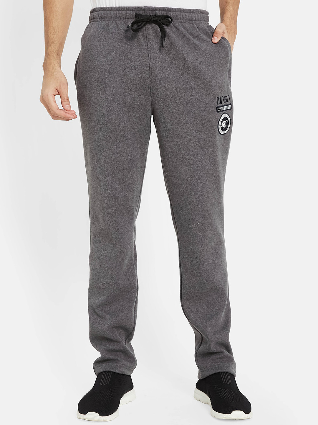 

Octave Men Mid-Rise Track Pants, Grey
