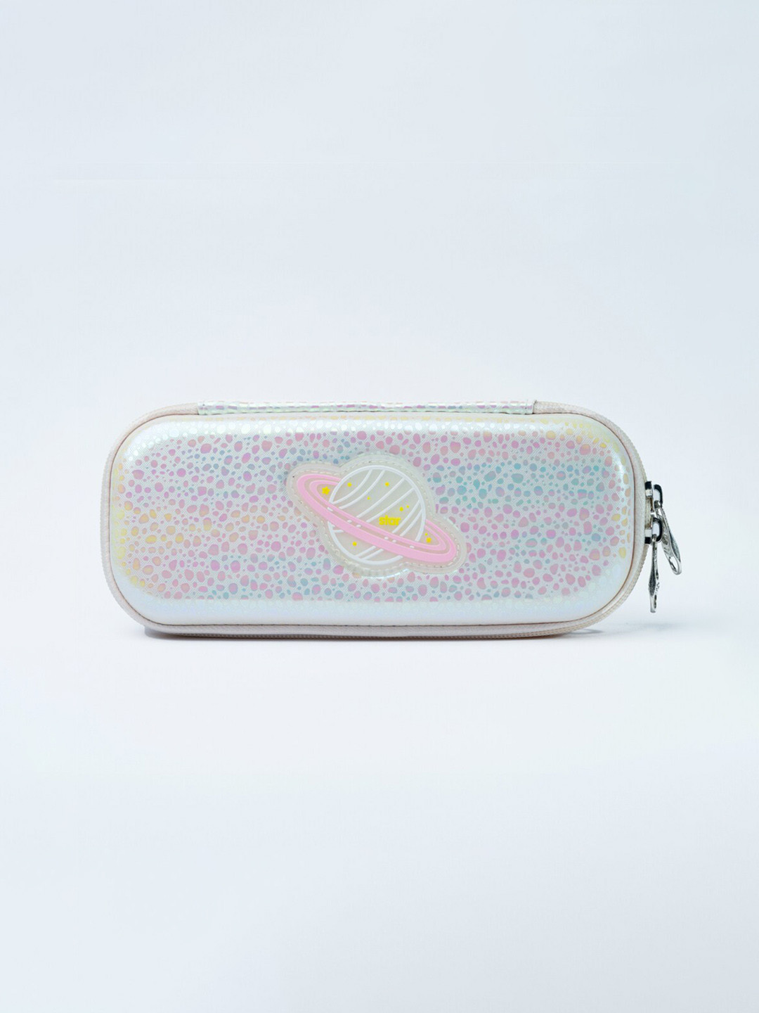 

QIPS Kids Printed Pencil Case, White