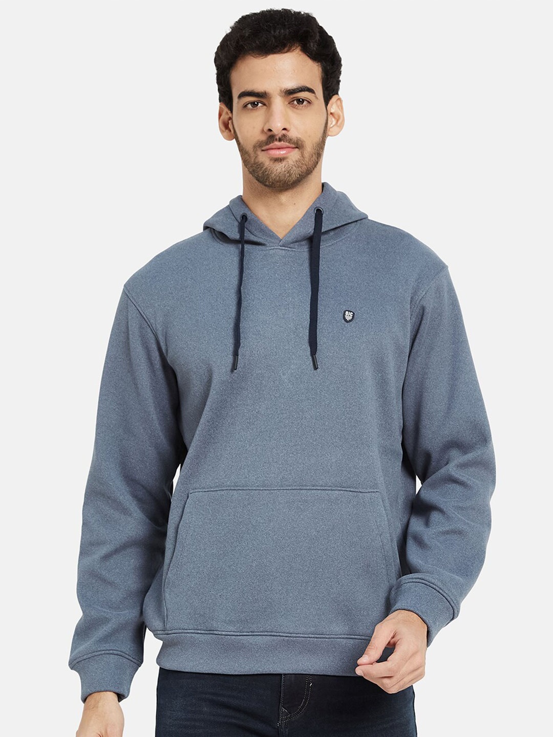 

Octave Hooded Fleece Pullover, Blue