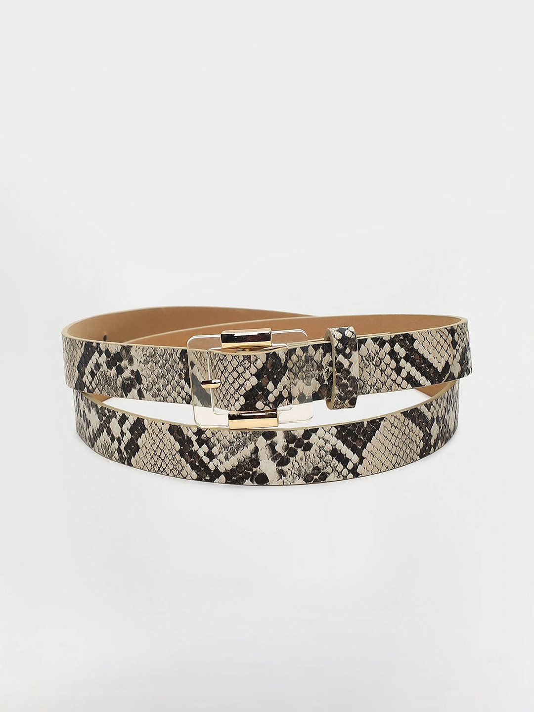 

Ginger by Lifestyle Women Printed Belt, Brown