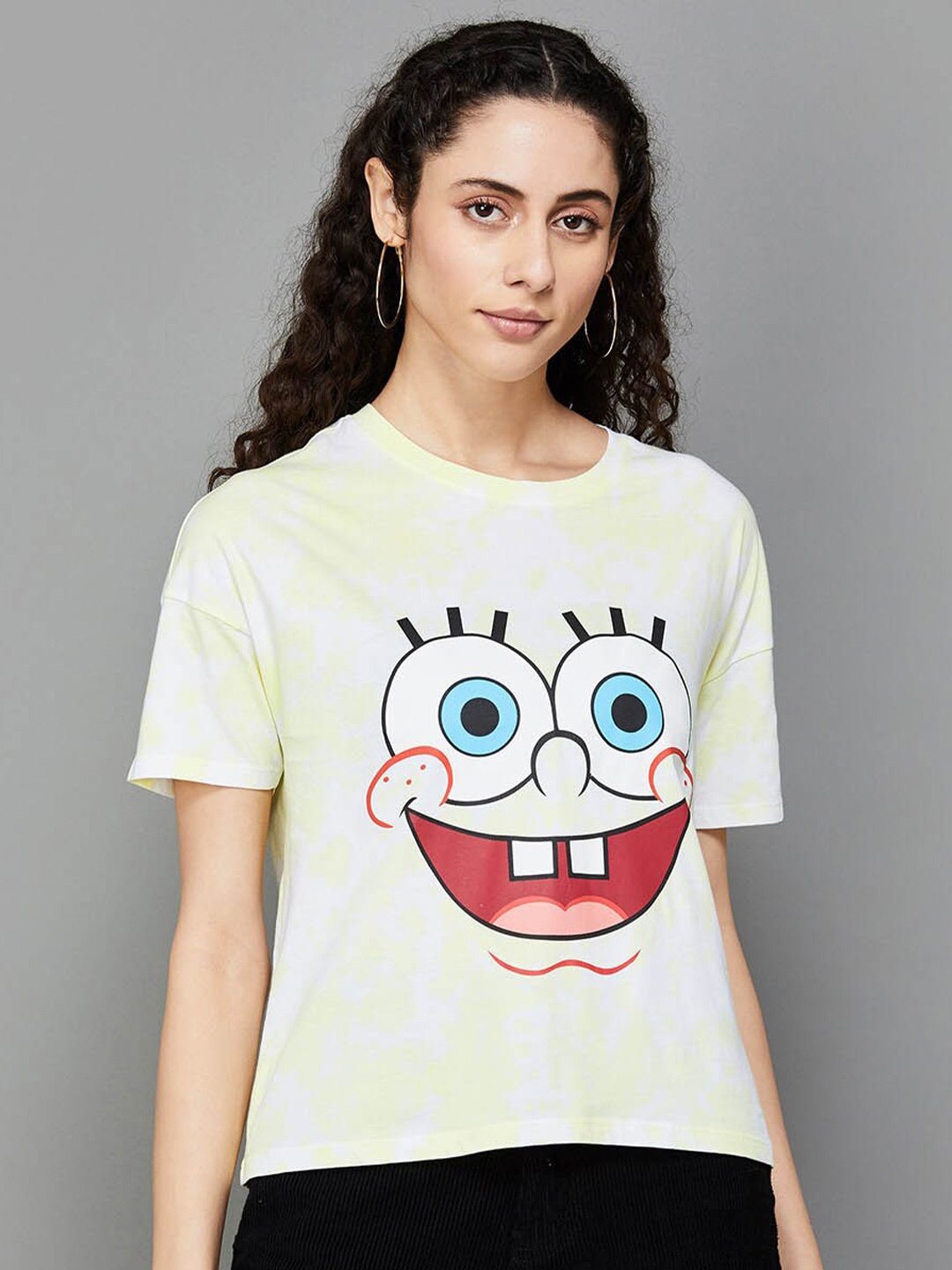 

Ginger by Lifestyle Women Spongebob Top, White