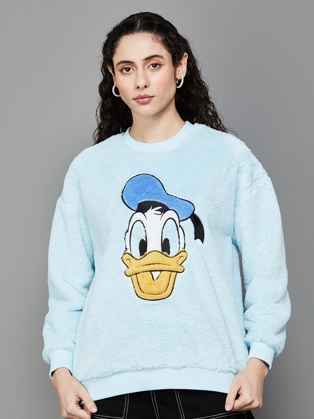 

Ginger by Lifestyle Donald Duck Printed Sweatshirt, Blue