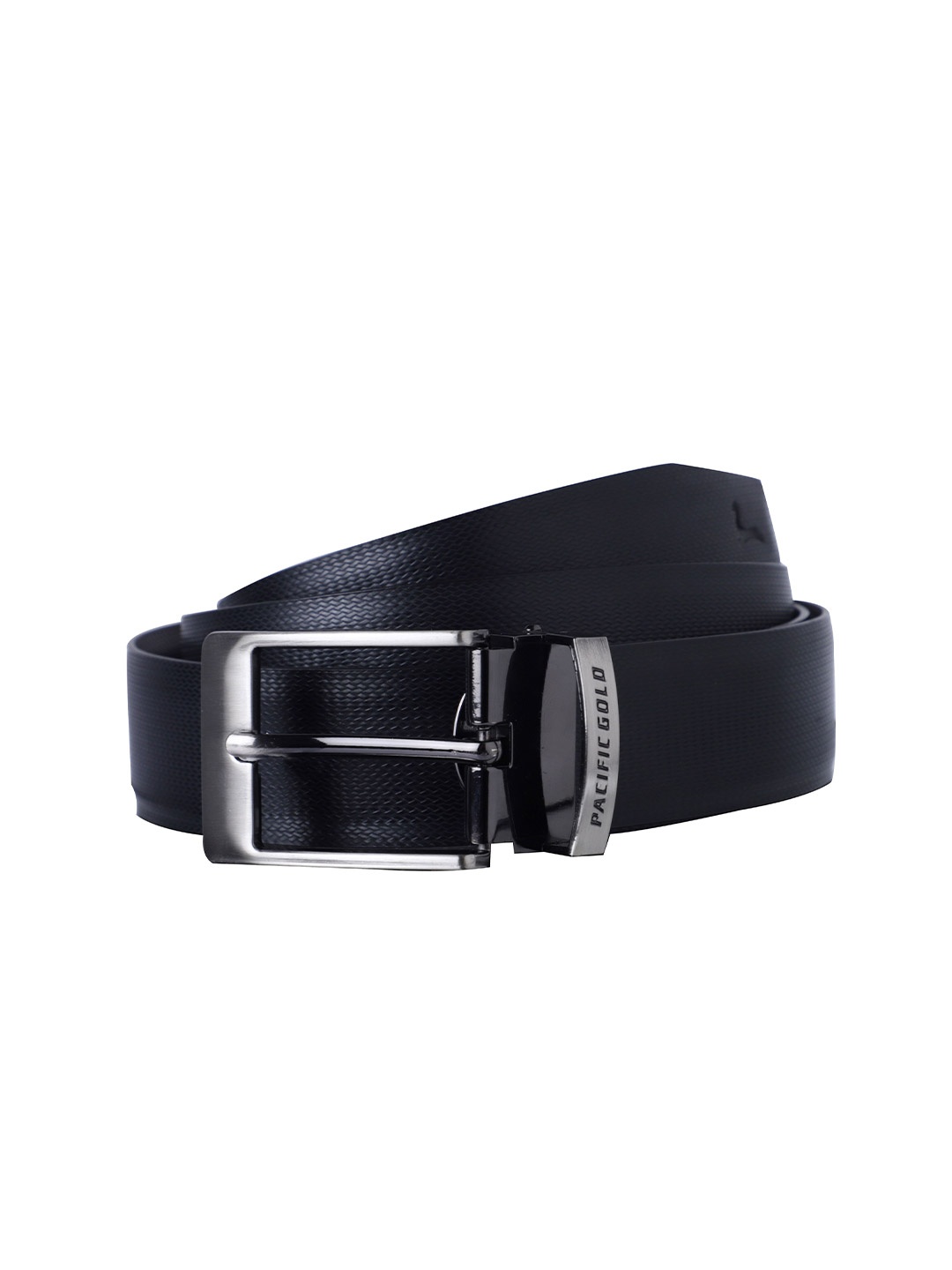 

Pacific Gold Men Reversible Formal Belt, Black