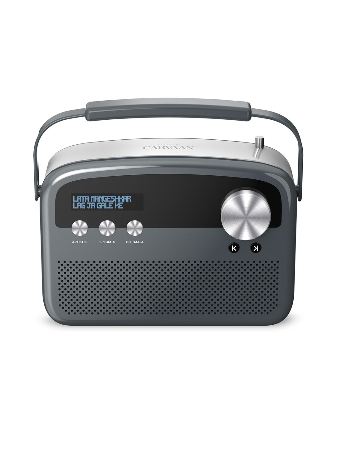 

Saregama Carvaan Lite Hindi Music Player with 3000 Pre-loaded Evergreen Songs, Grey