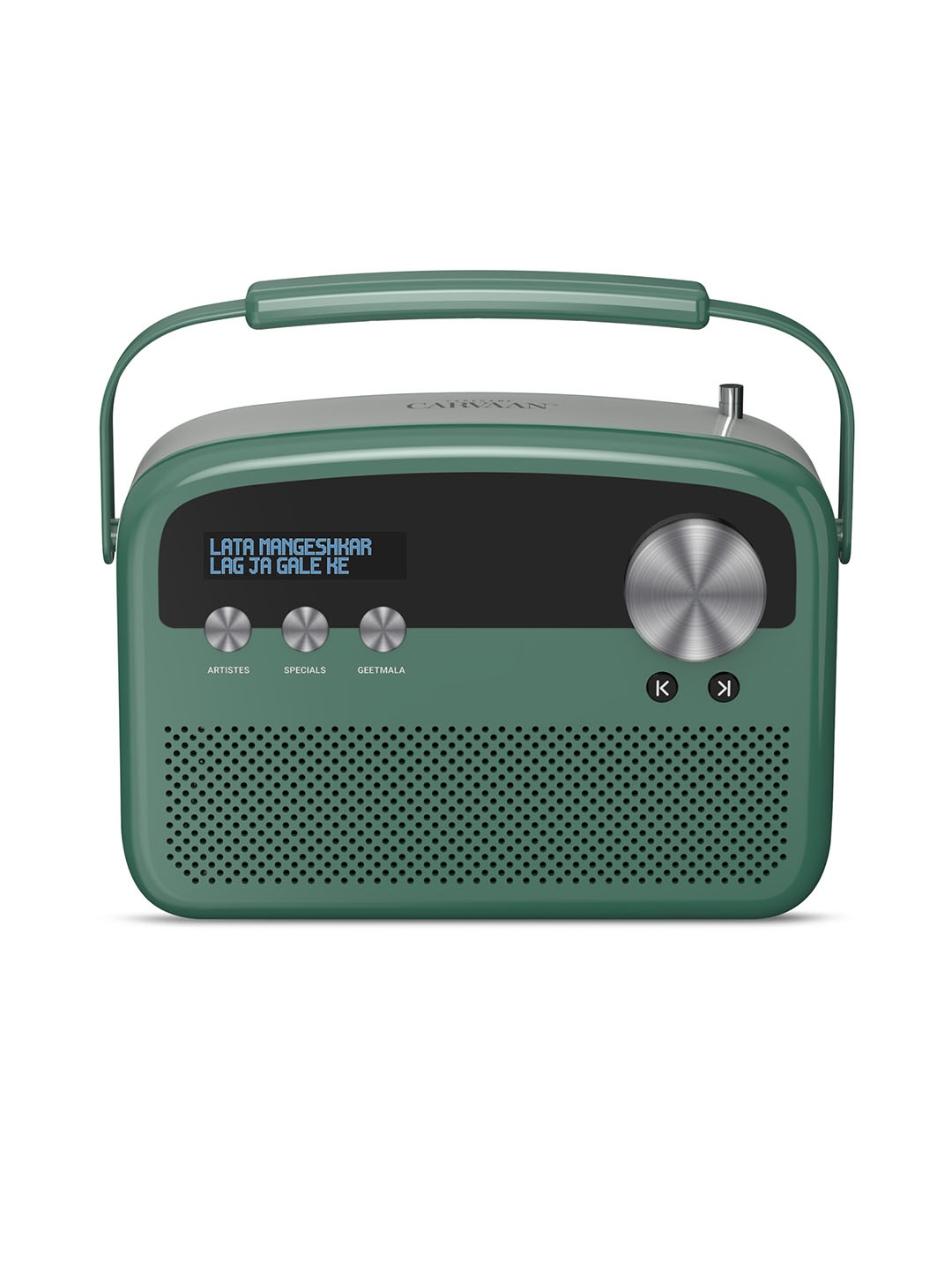 

Saregama Carvaan Lite Hindi Music Player with 3000 Pre-loaded Evergreen Songs, Green
