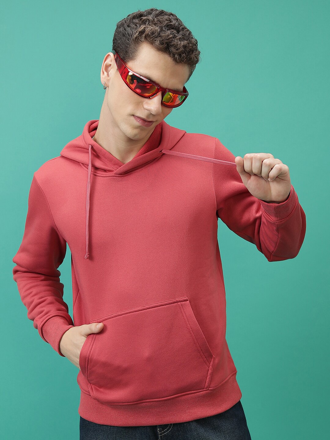 

HIGHLANDER Hooded Sweatshirt, Red