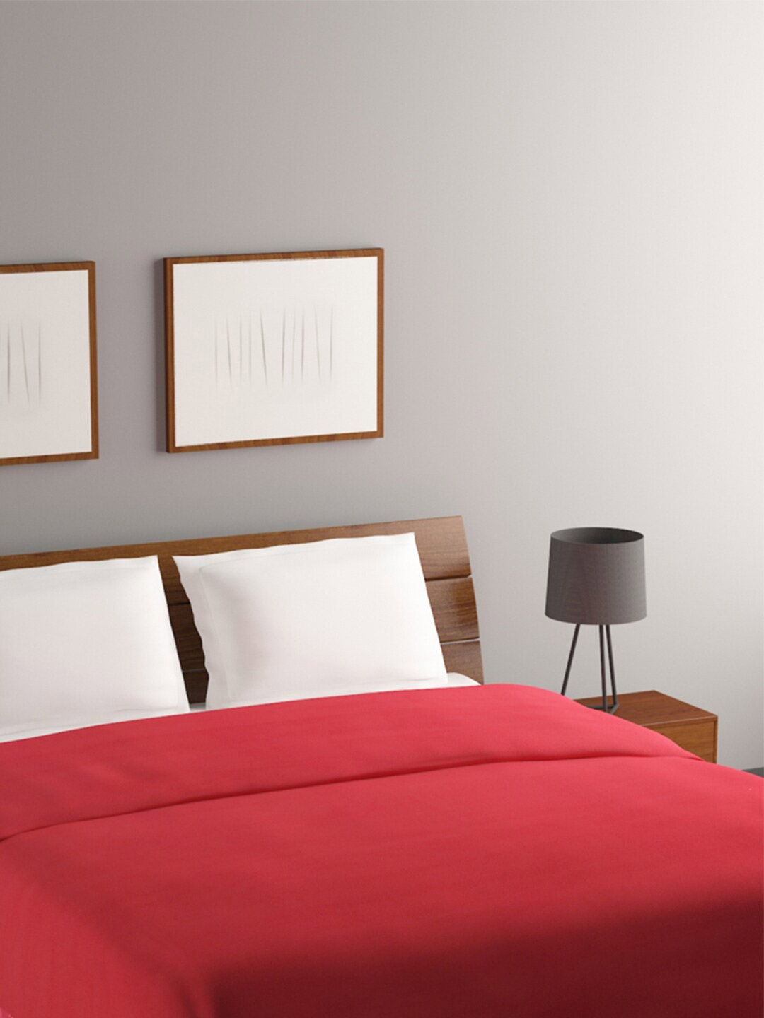 

Rubix Home Orange Mild Winter 233 GSM Double Bed Blanket