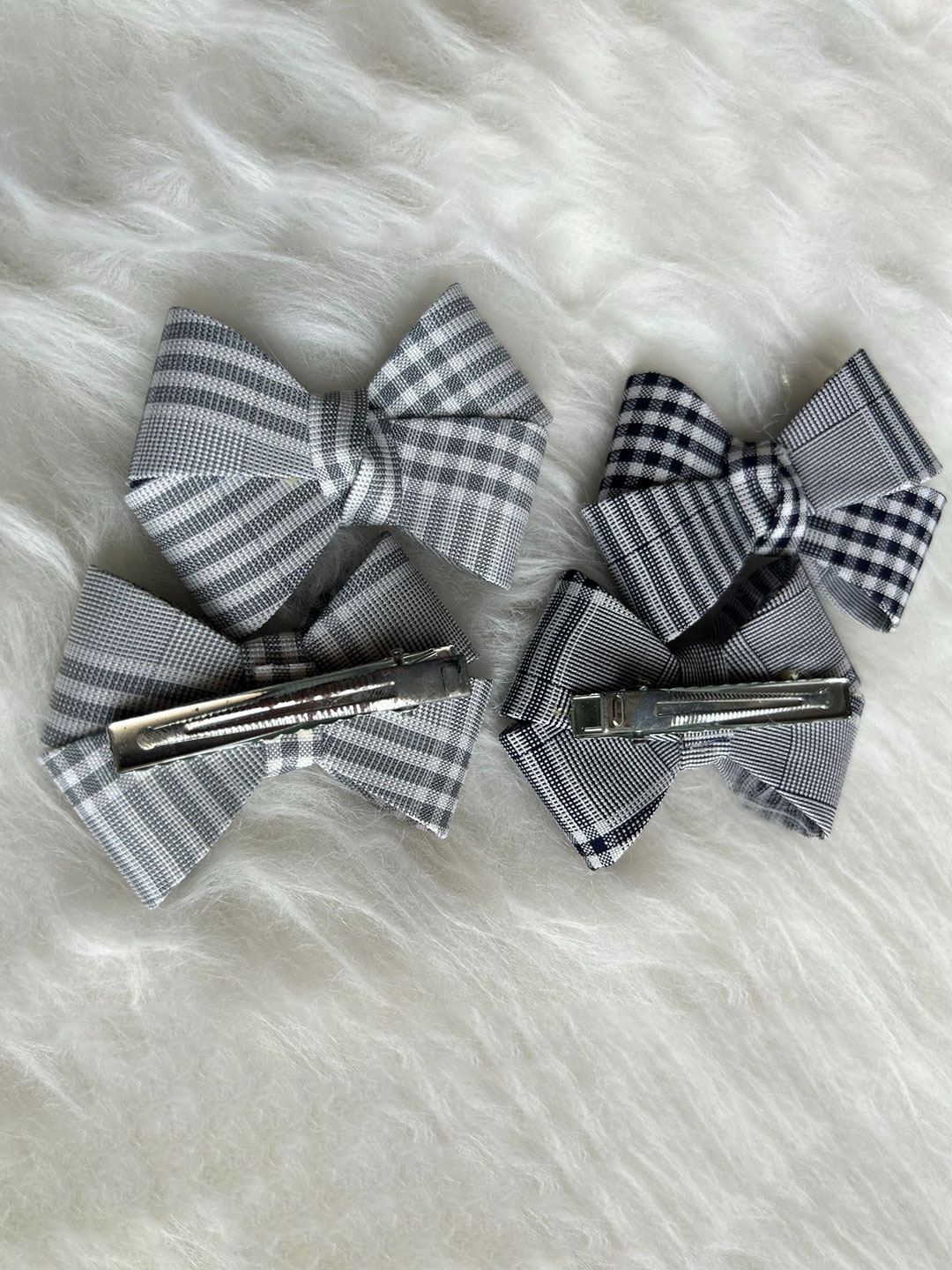 

LYTIX Girls Set Of 4 Ribbon Bows Alligator Hair Clip, Assorted