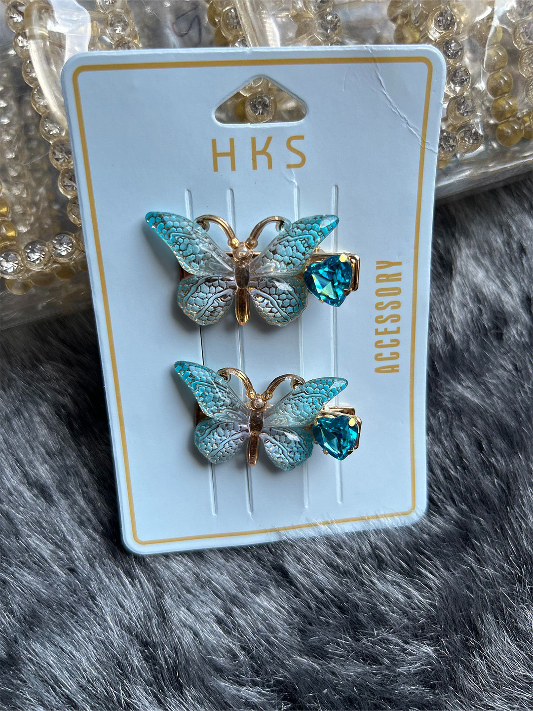 

LYTIX Girls Assorted Set of 2 Embellished Alligator Hair Clip