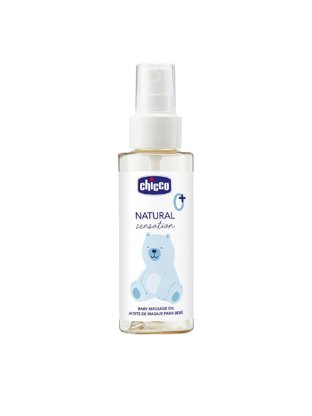 

Chicco Natural Sensation Massage Oil - 100ml, White
