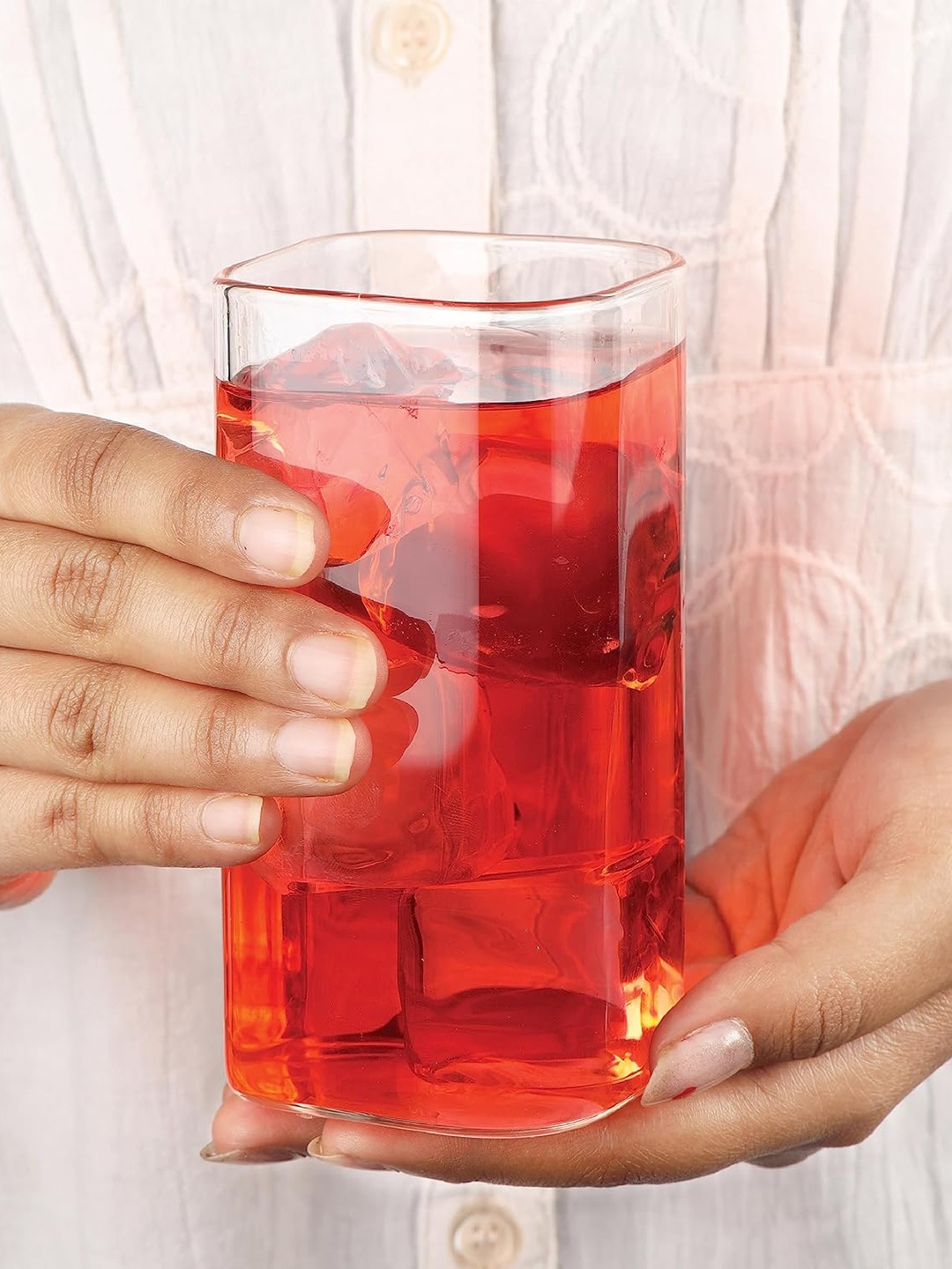 

Cello Roma 6 Pcs Transparent Borosilicate Glass Tumblers 280 ML