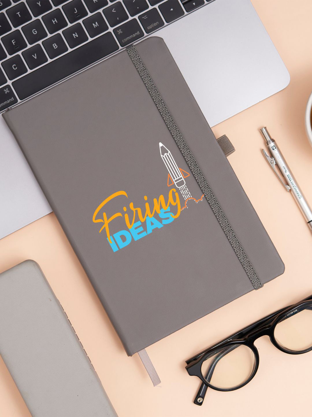 

Doodle Pro Series Executive A5 Ruled Notebook, Grey