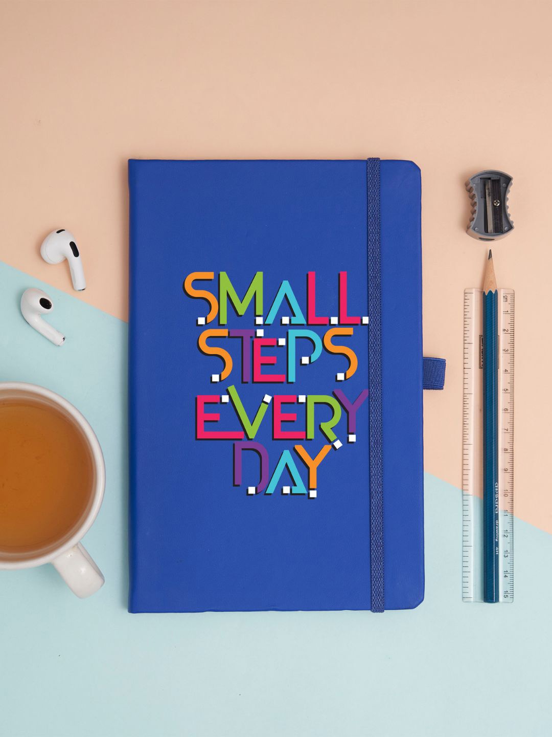 

Doodle Pro Series Executive A5 Ruled Notebook, Blue