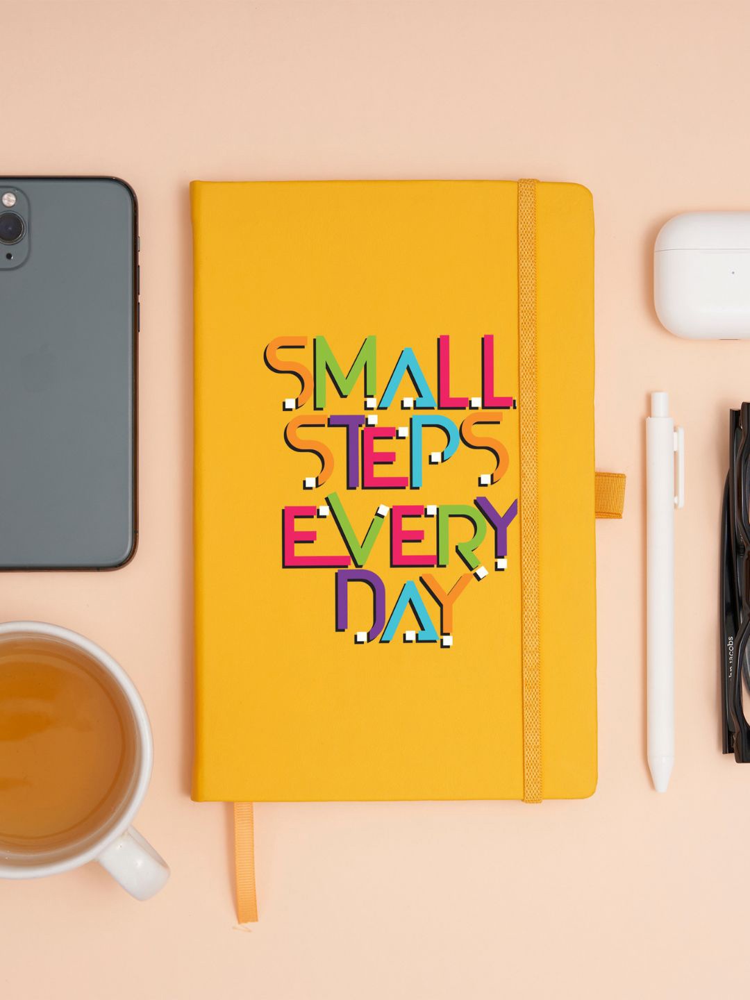 

Doodle Yellow Pro Series Executive A5 Notebook