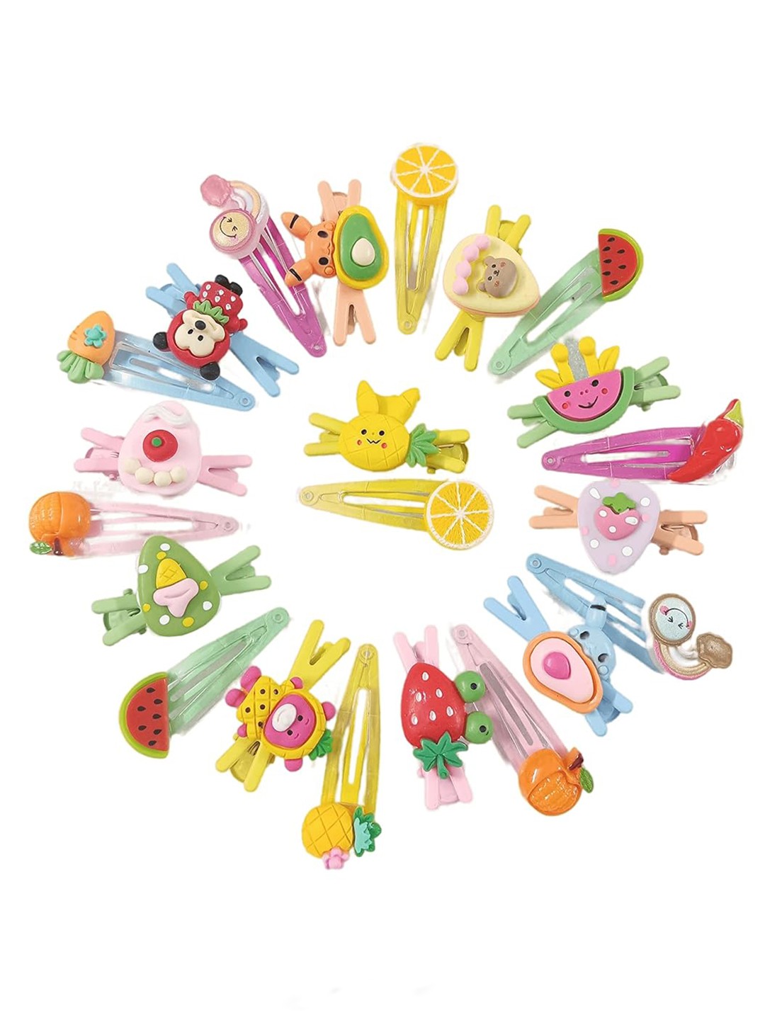 

LYTIX Girls Set Of 10 Assorted Alligator Hair Clip