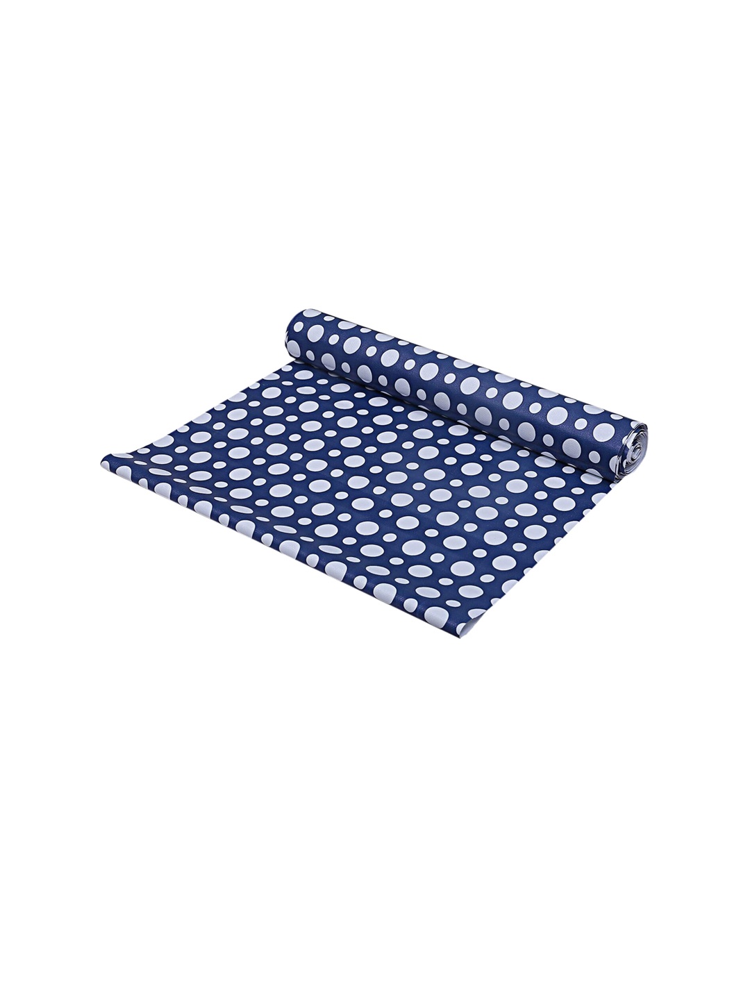 

Dakshya Industries Blue & White Polka Dot Printed Anti Slip Shelf Liner