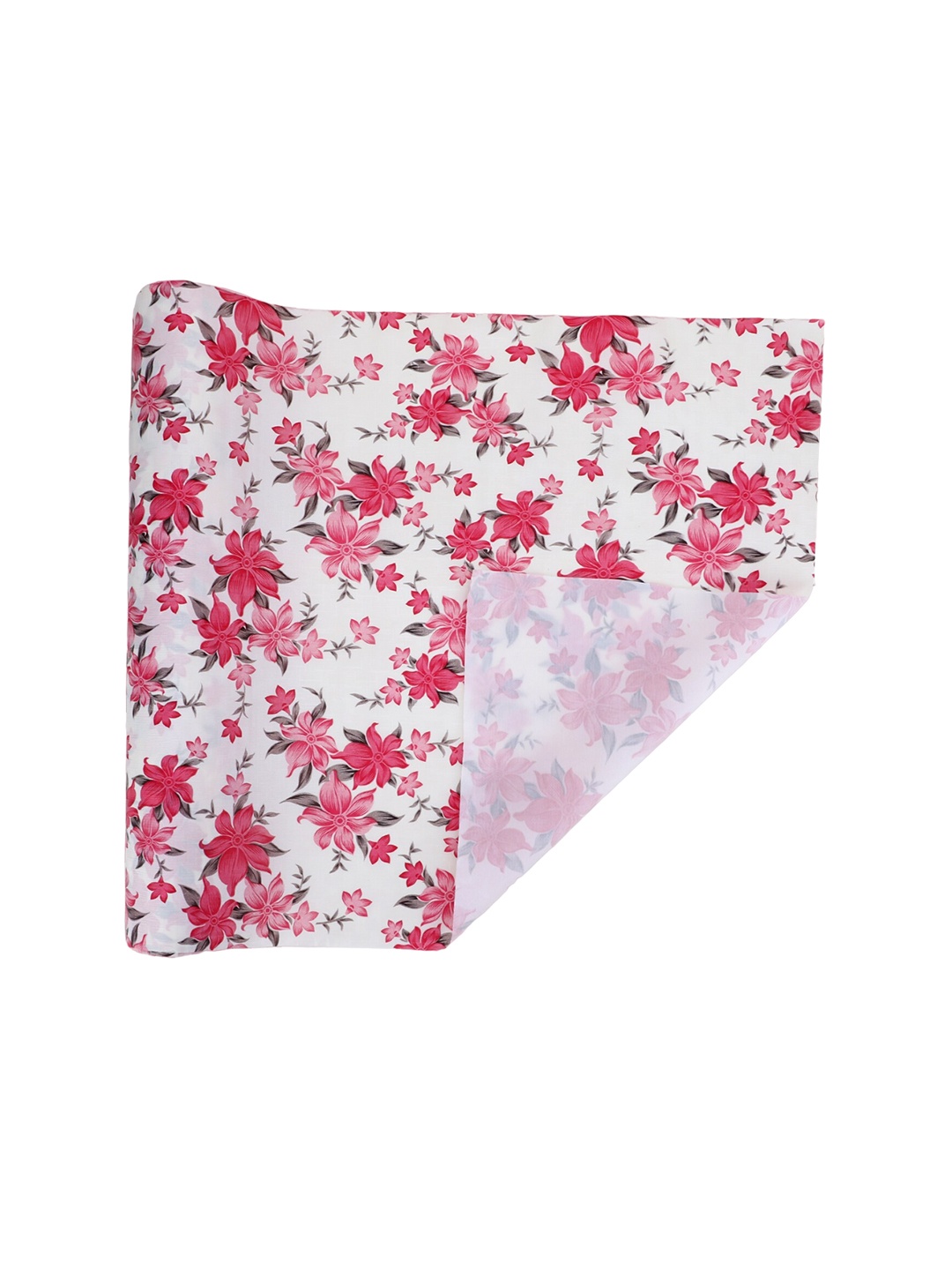 

Dakshya Industries Pink & White Floral Printed Anti Slip Self Cover Roll