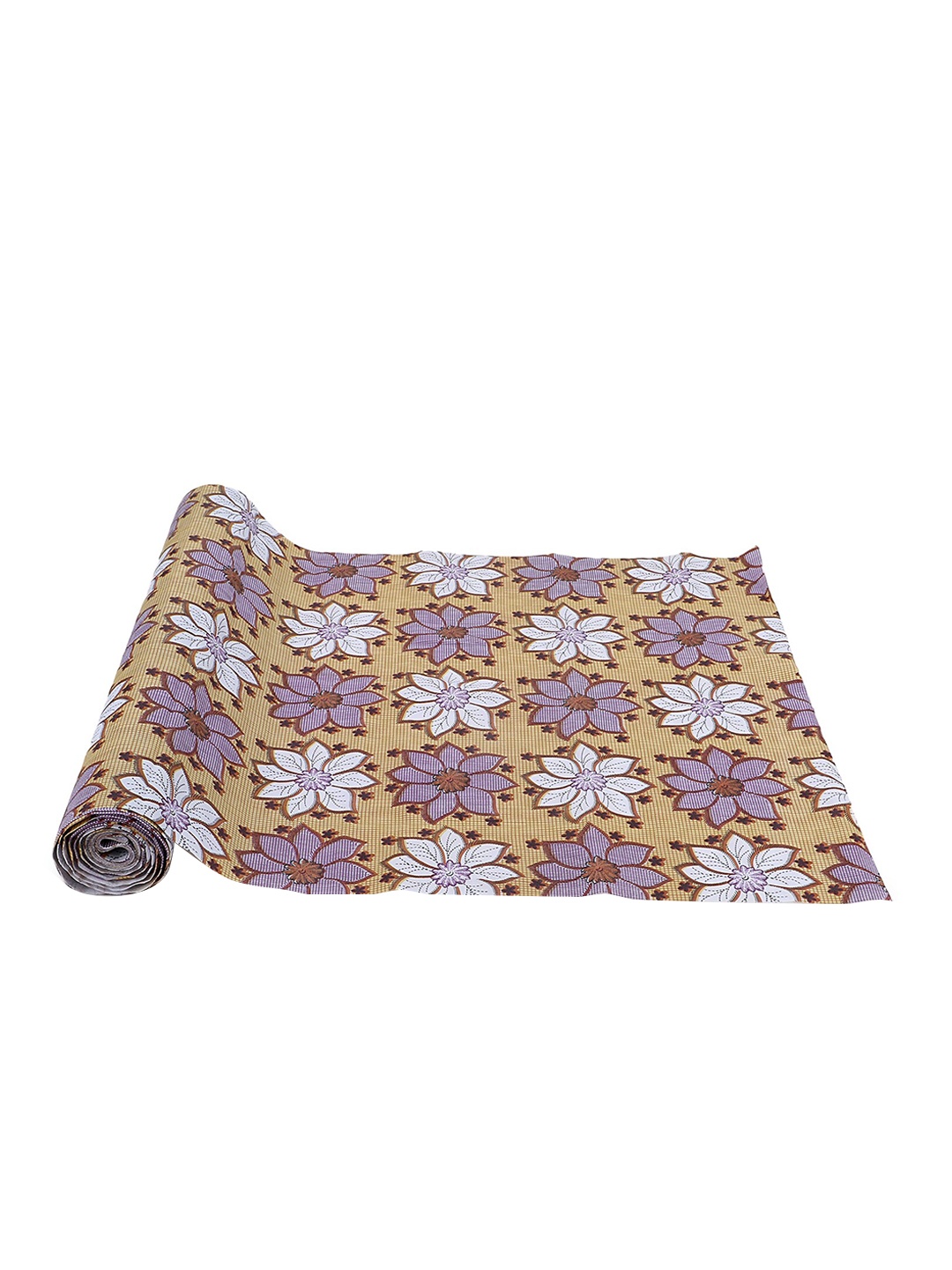 

Dakshya Industries Beige Floral Printed Anti Slip Self Cover Roll