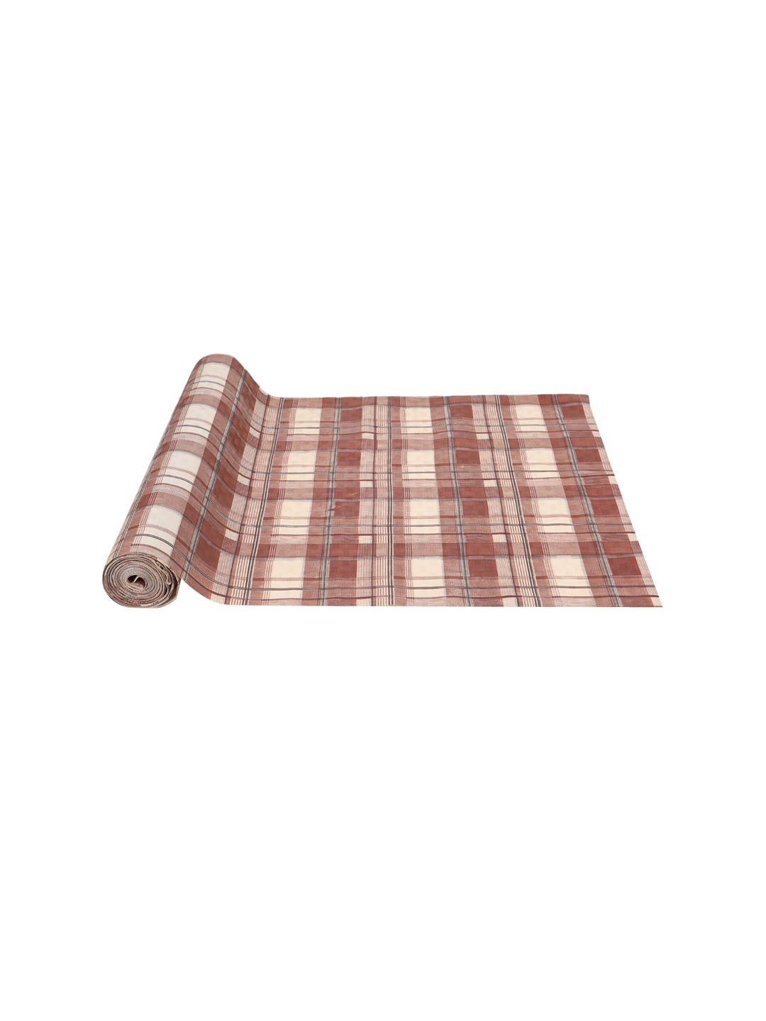 

Dakshya Industries Brown Checked Anti Slip Shelf Mat Roll