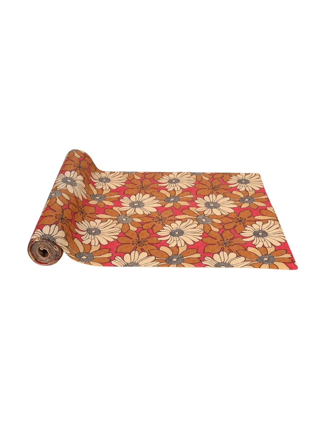 

Dakshya Industries Orange Printed Anti Slip Self Cover Roll - 5m