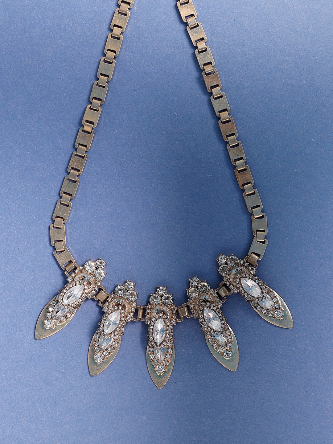 

SOHI Gold-Plated Statement Necklace