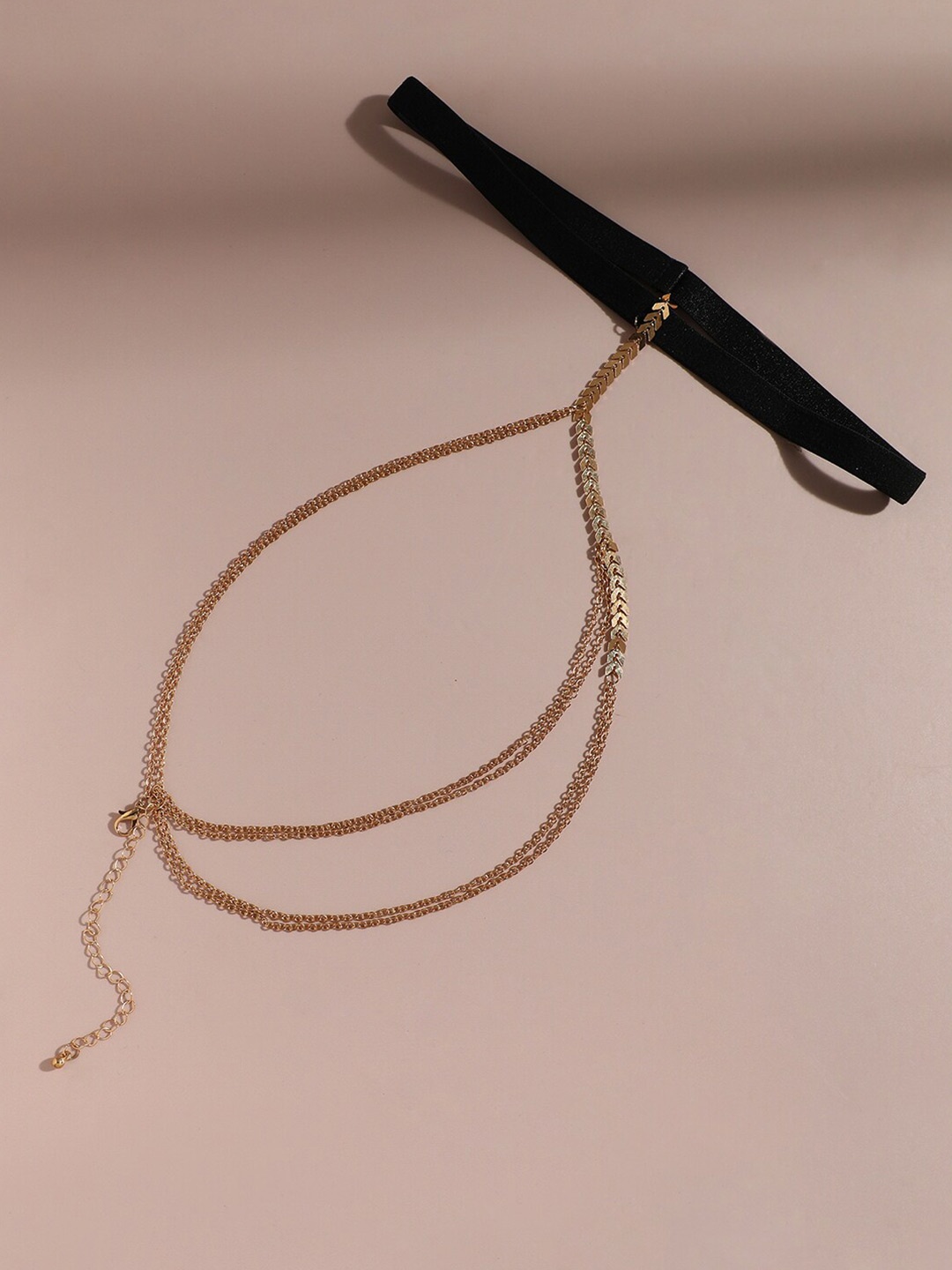 

SOHI Gold-Plated Statement Necklace
