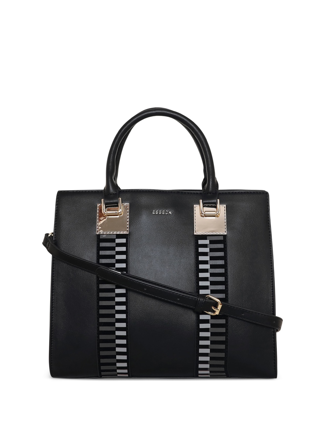 

ESBEDA Shopper Hnadheld Bag, Black