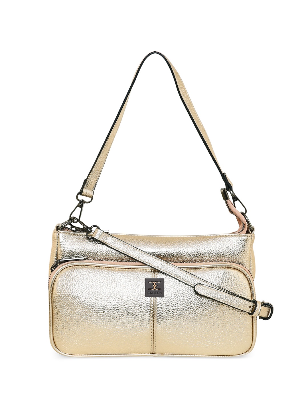 

ESBEDA Structured Handheld Bag, Gold